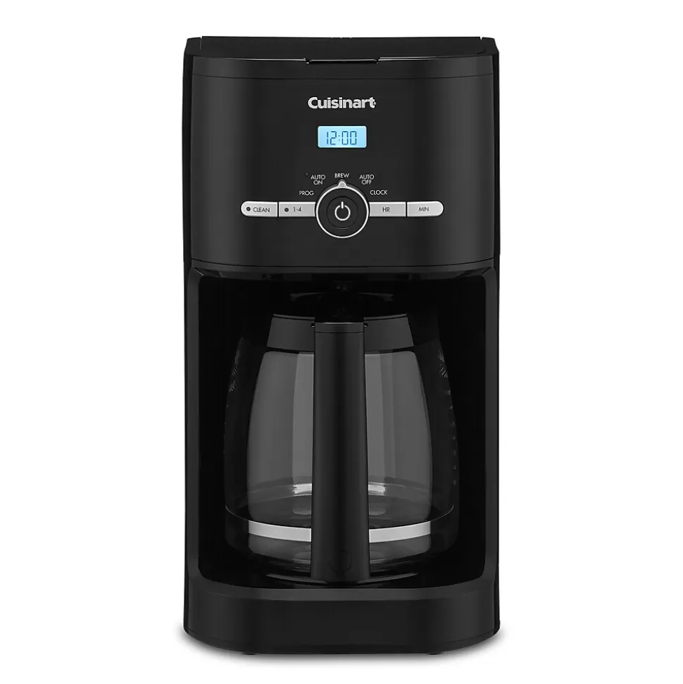 Cuisinart 12-Cups Automatic Drip Coffee Maker, Black (DCC-1120BK) Hot