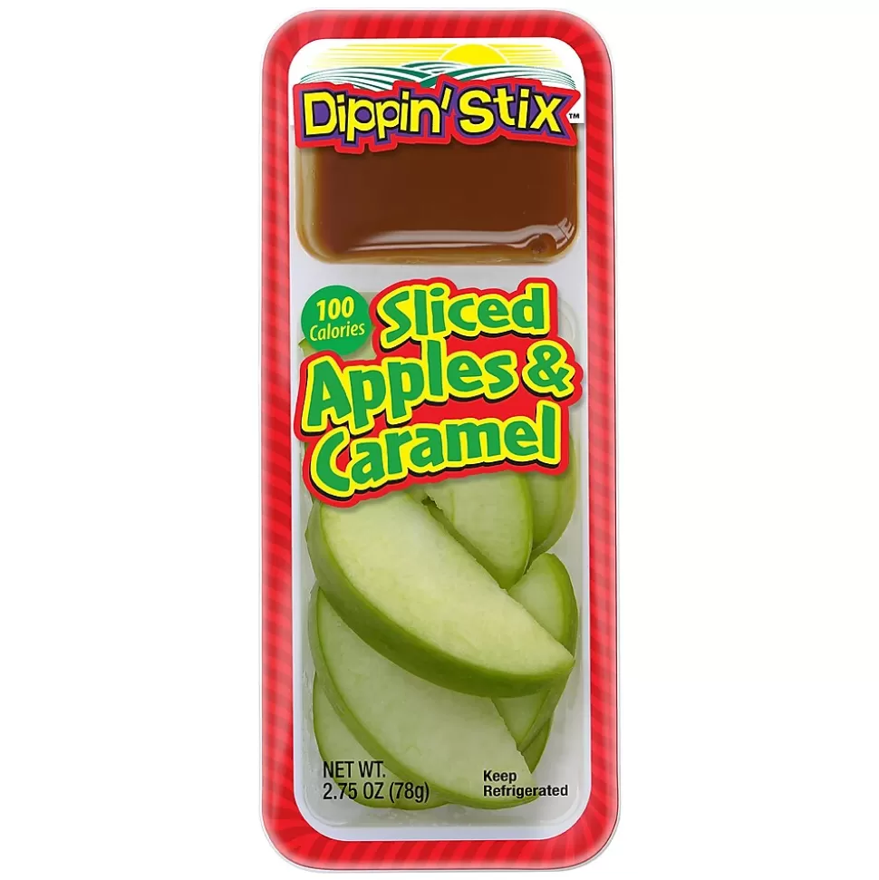 Dippin' Stix Gala Apples and Caramel Snack Kit 2.75, 6/Box (307-00368) Best