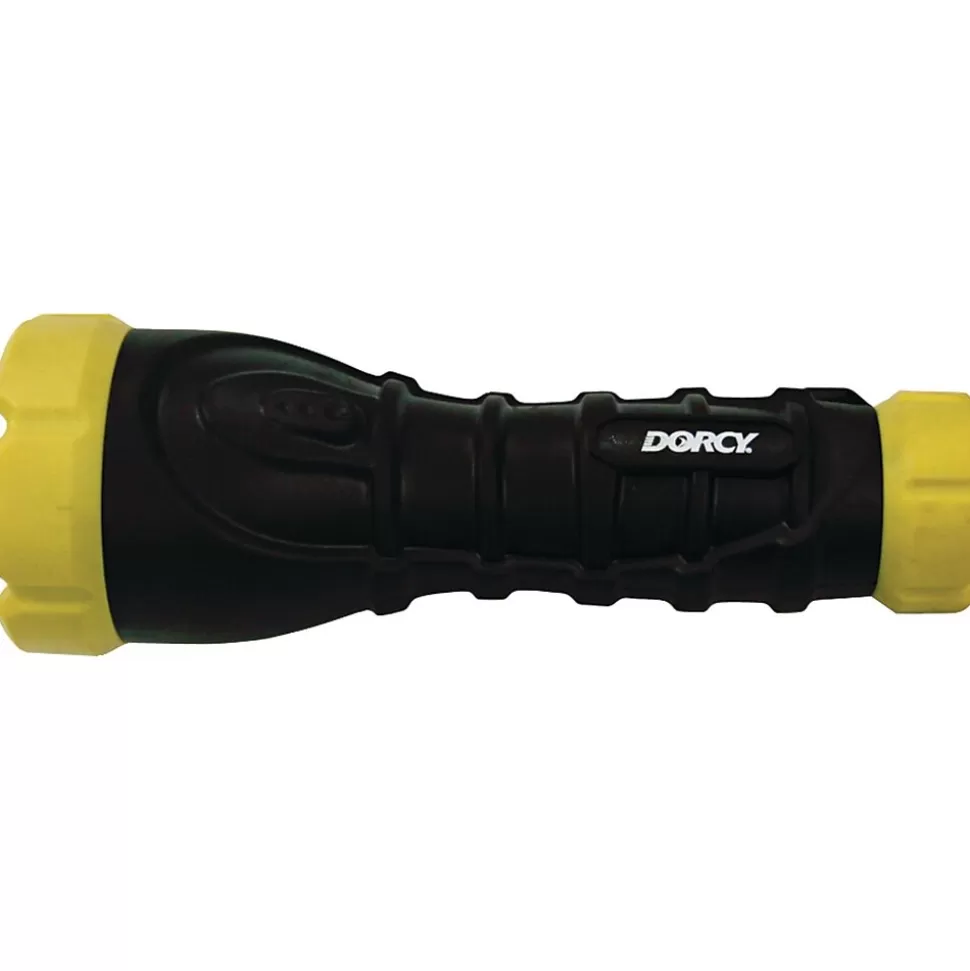 Dorcy 6 Hour 180 Lumens LED TPE Rubber Flashlight, Assorted Colors (DCY412968) Hot