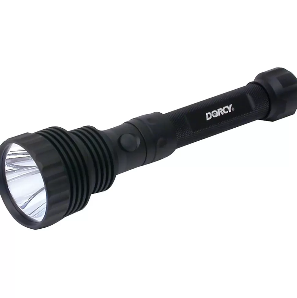 Dorcy 8.81" LED Rechargeable Flashlight, 800 Lumens, Black (41-4299) Discount