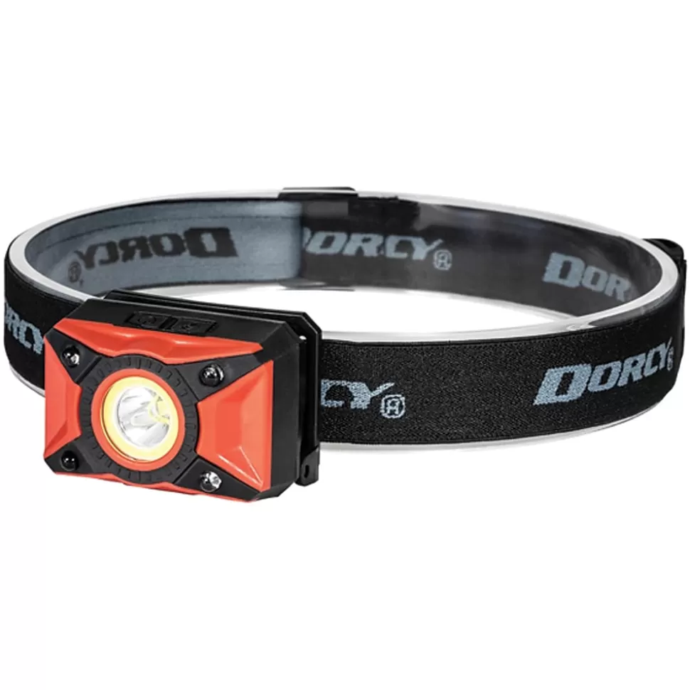 Dorcy Ultra HD 650-Lumen LED Rechargeable Headlamp with Motion Sensor, Red & Black (41-4337) Discount