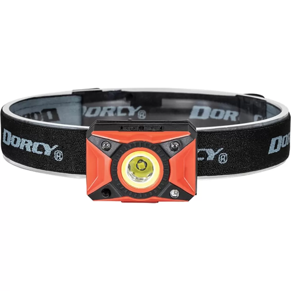 Dorcy Ultra HD 650-Lumen LED Rechargeable Headlamp with Motion Sensor, Red & Black (41-4337) Discount