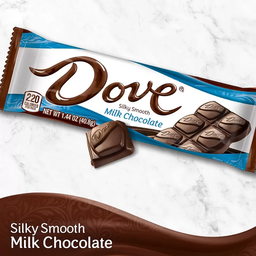 Dove Milk Chocolate Candy Bar, 1.44 oz., 18 (209-00468) Outlet