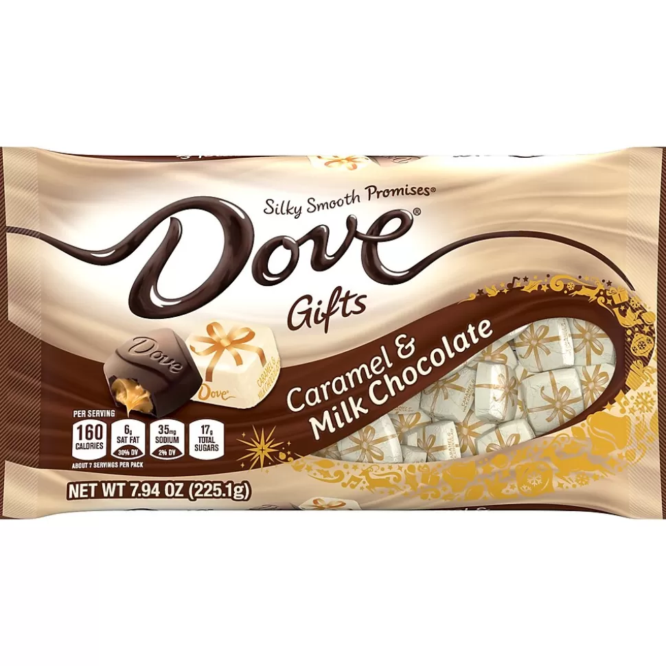 Dove Promises Milk Chocolate & Caramel Christmas Candy, 7.94 oz. (MMM59120) Clearance