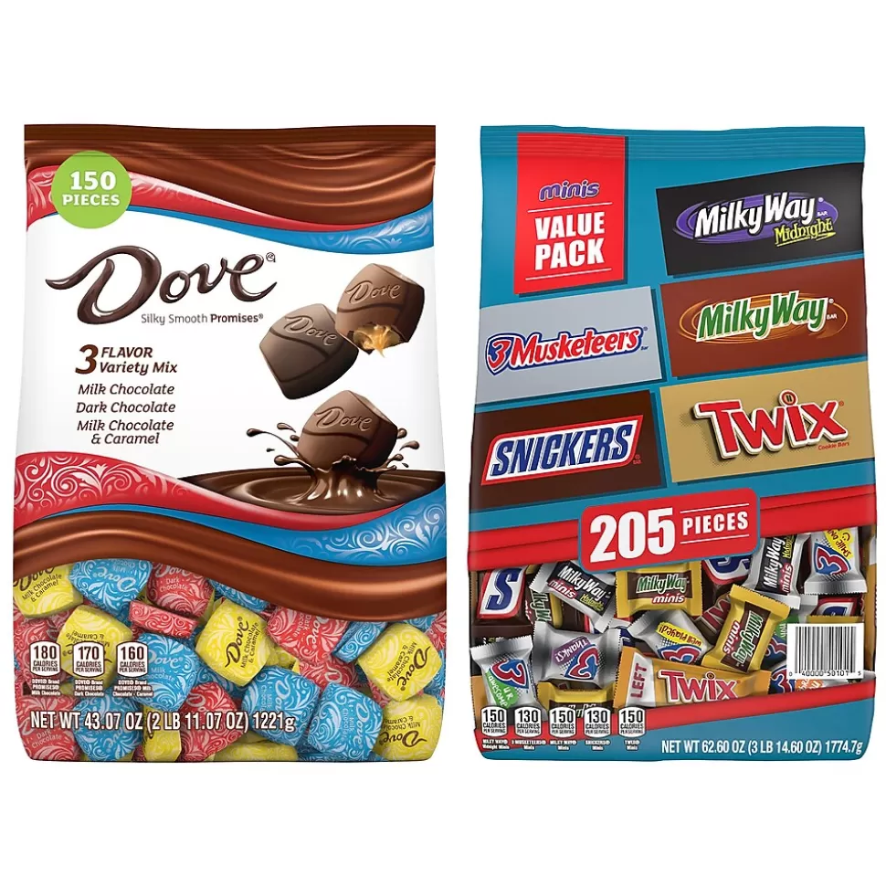 Mars Dove Promises Variety/Mar's Chocolate Favorites, 2/Bundle (600-04056) Shop