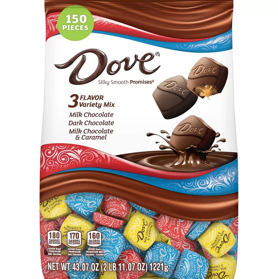 Dove Silky Smooth Promises Assorted Chocolate Pieces, 43.07 oz. (209-00380) Sale