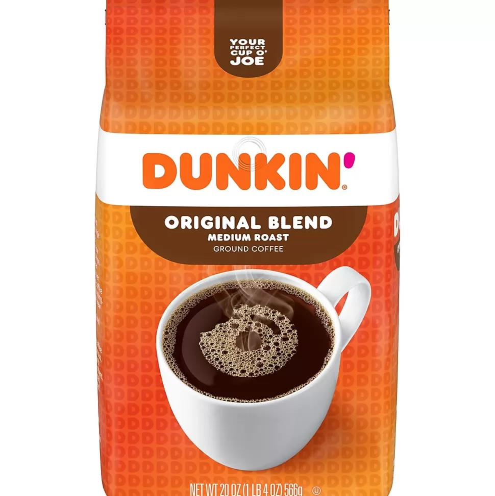 Dunkin' Original Blend Ground Coffee, Medium Roast, 18 oz. (SMU01641) Cheap