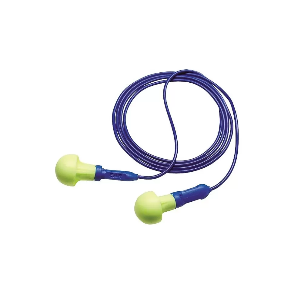 E-A-R ® Push-Ins™ EARform™ Yellow Foam Corded Earplug, 28 dB, 100 Pairs/Box Cheap