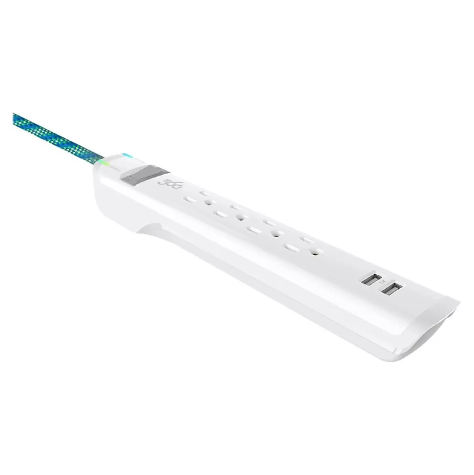 360 Electrical Suite 2.4 Braided 4" Cable, Mint (360563-MJ) New