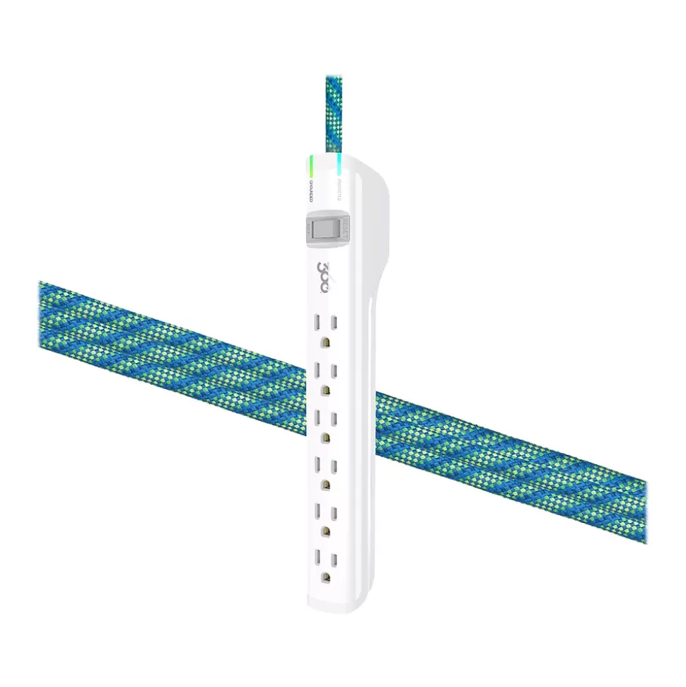 360 Electrical Suite Braided 3' Cable, Mint Julep (360313-MJ) Cheap