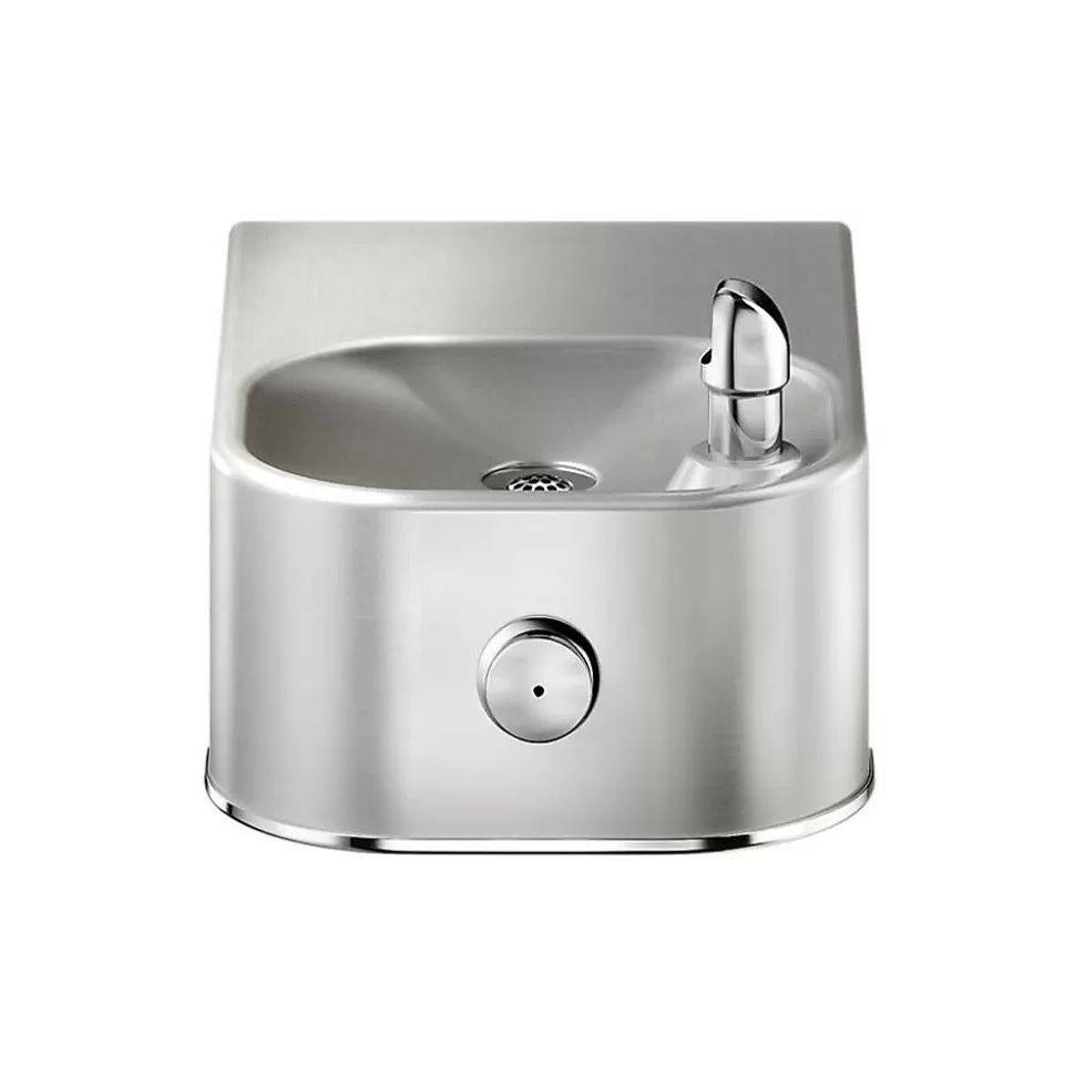 Elkay Soft Sides Single Fountain, Stainless Steel (EDFP214FPK) New