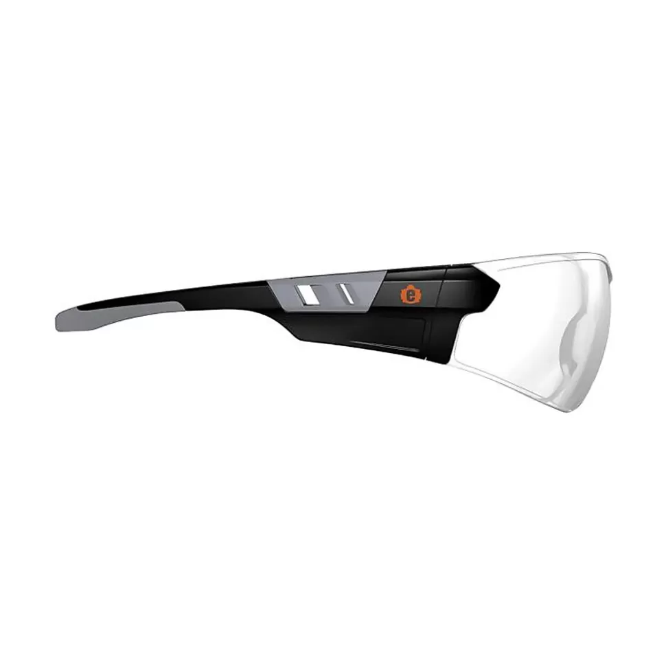 Ergodyne Skullerz SAGA Anti-Fog Safety Glasses, Frameless, Clear Lens (59103) Fashion