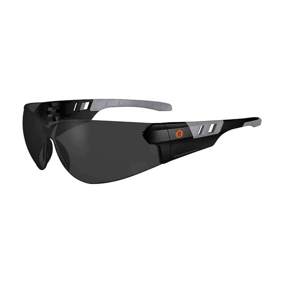 Ergodyne Skullerz SAGA Safety Glasses, Frameless, Smoke Lens (59130) Best Sale