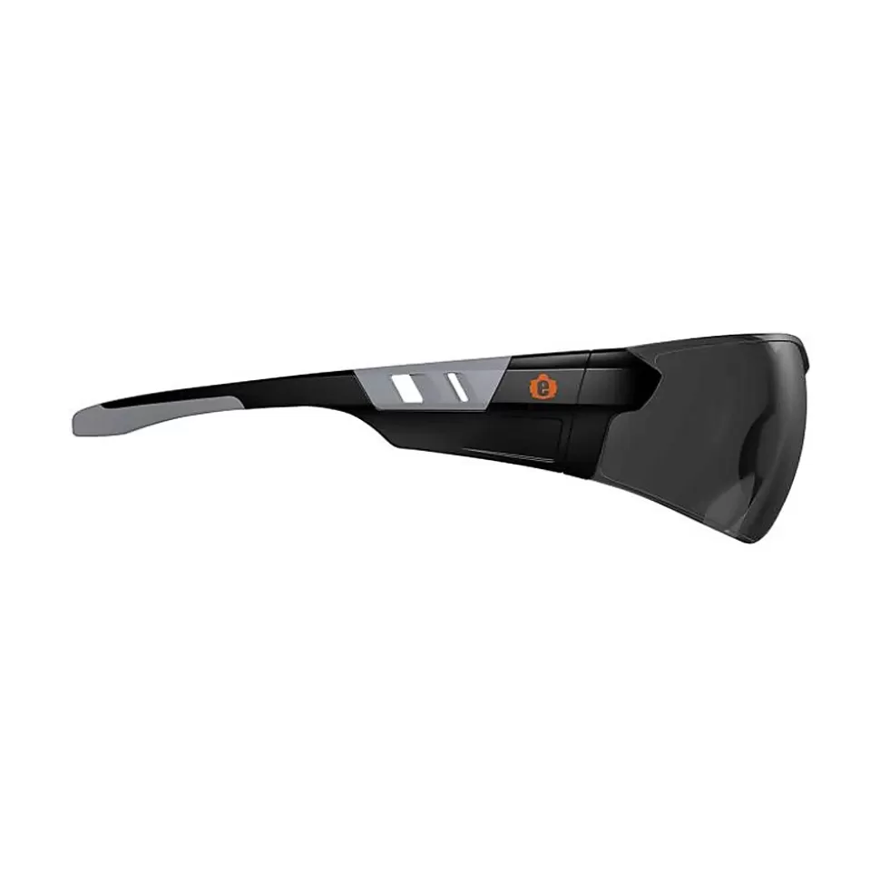 Ergodyne Skullerz SAGA Safety Glasses, Frameless, Smoke Lens (59130) Best Sale