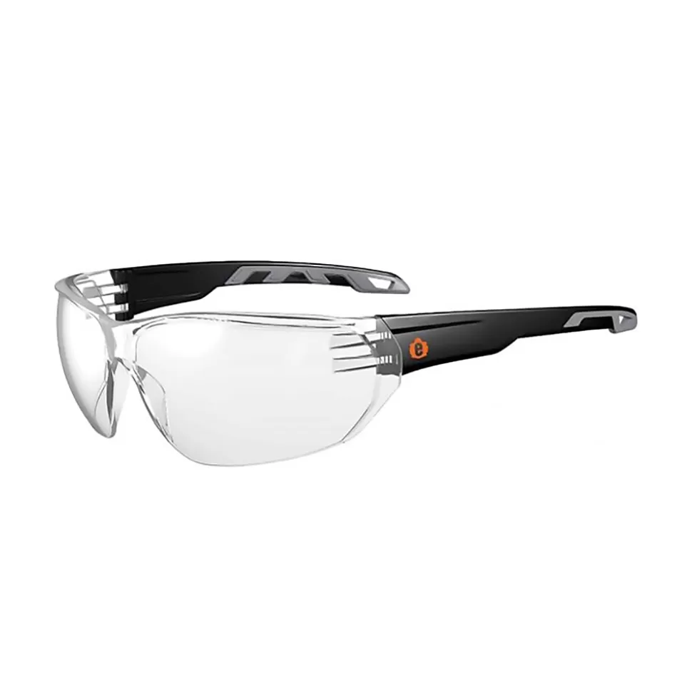 Ergodyne Skullerz VALI Anti-Fog Safety Glasses, Frameless, Clear Lens (59203) Shop