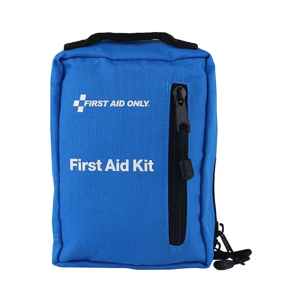 First Aid Only Essential On-The-Go First Aid Kit,Fabric Case, 25 Person, 106 Pieces (91281) Flash Sale