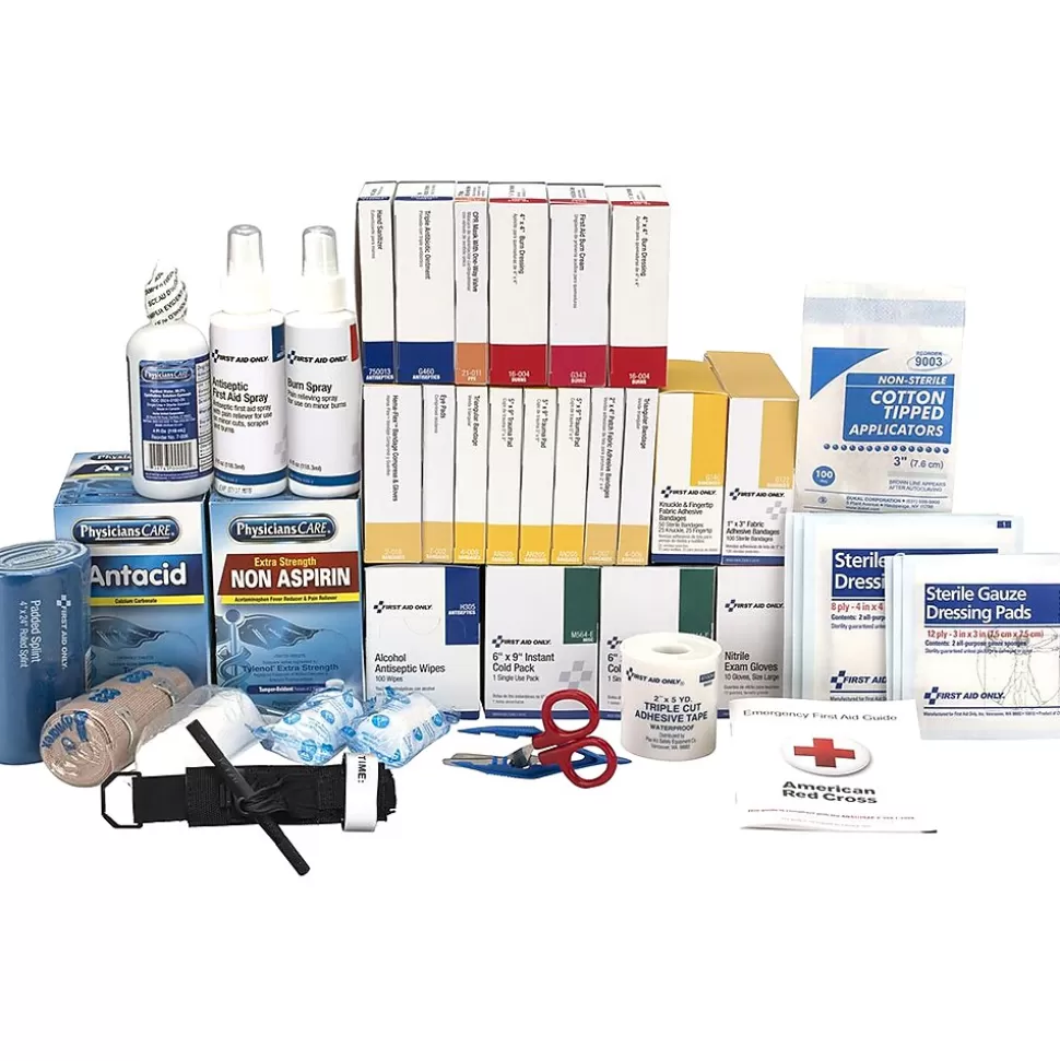 First Aid Only First Aid Cabinet Refill,687 Pieces, White (91361) Clearance