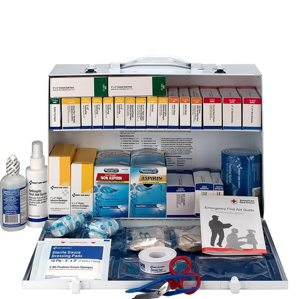 First Aid Only First Aid Kits, 446 Pieces, White (90573) Store