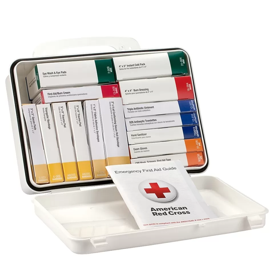 First Aid Only First Aid Kits, 16 Pieces, White (90569) Fashion