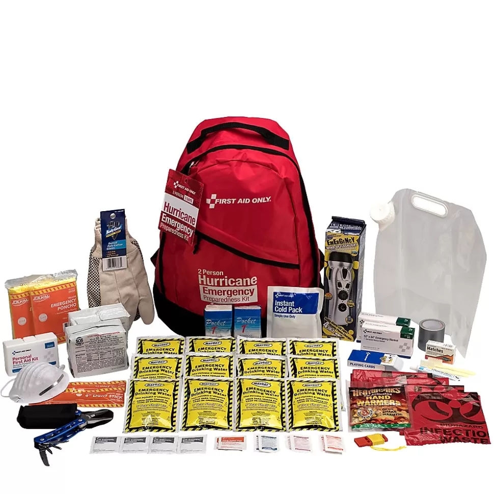 First Aid Only 2-Person 3-Day Hurricane Emergency Preparedness Kit (91055) Shop