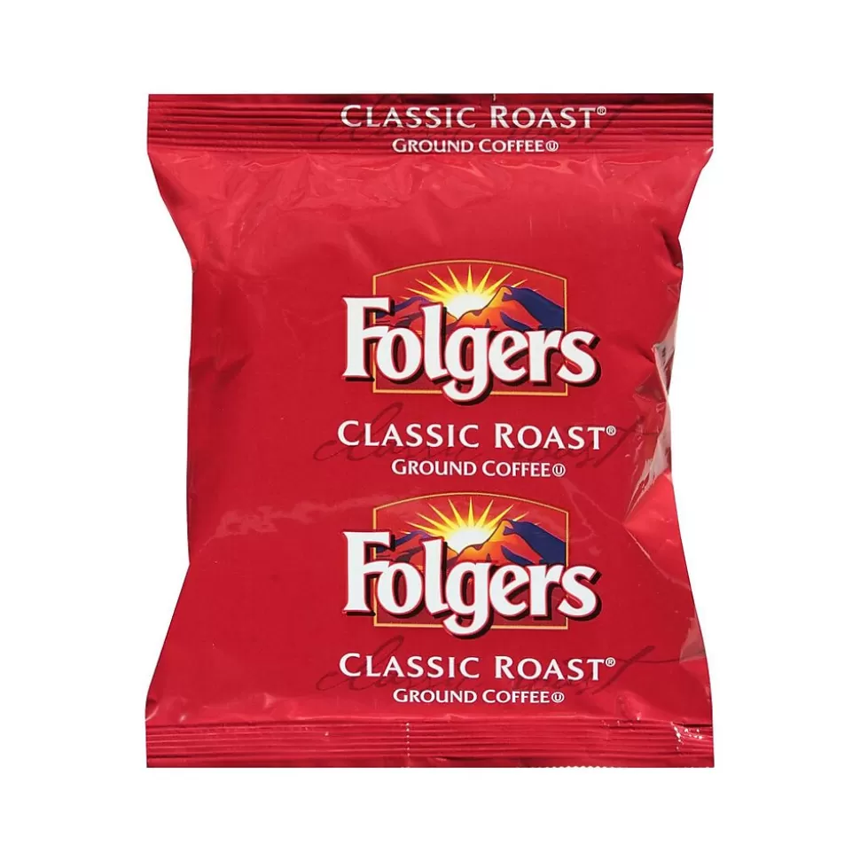 Folgers Classic Roast Coffee, Medium Roast, 5.4 oz., 30/Carton (2550006102) Fashion