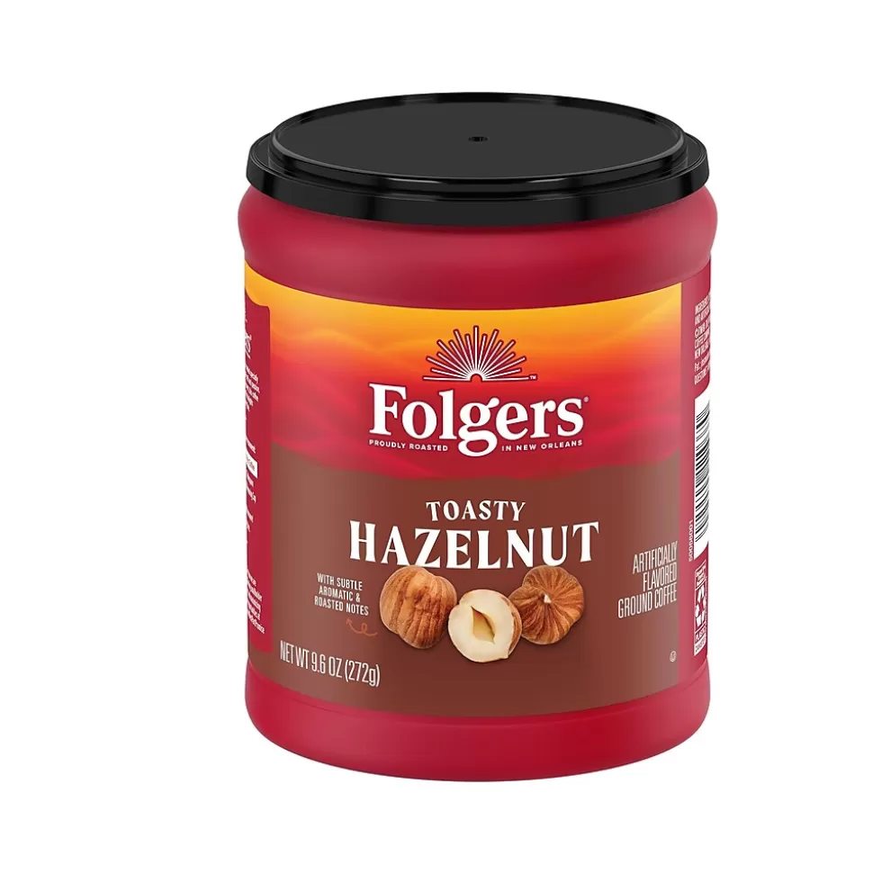 Folgers Toasty Hazelnut Ground Coffee, 9.6 oz. (2550011037) Hot