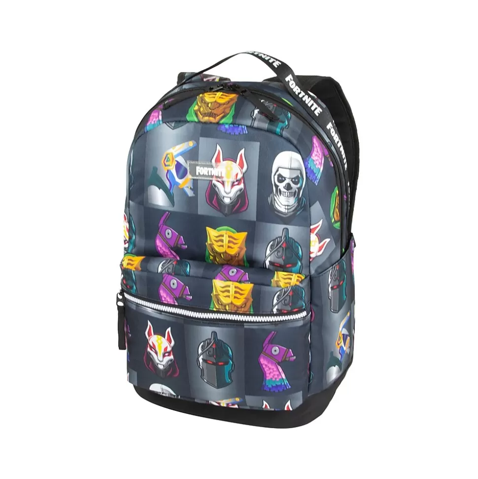 Fortnite Multiplier Backpack, Artwork, Gray Multi (FN1000-095) Cheap