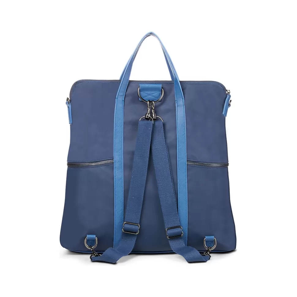 Francine Collection Highline Laptop Backpack, Medium, Navy (ZFB14NAVYHIGHLINE) Sale