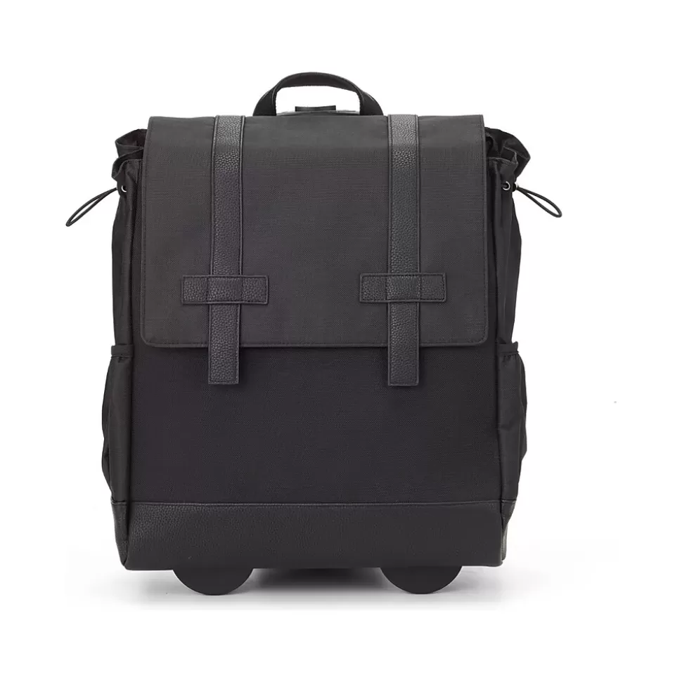 Francine Collection Wheels Up Laptop Backpack, Black (BKBUDGRL_SM) Discount