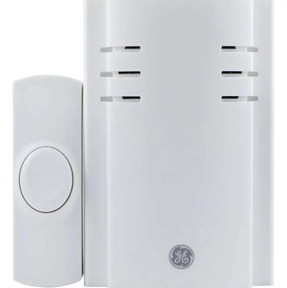 GE JAS19298 Push-Button Plug-in Door Chime with 2 Melodies Shop