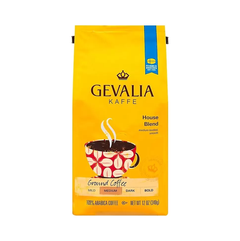 Gevalia House Blend Ground Coffee, Medium Roast (GEN04358) Shop