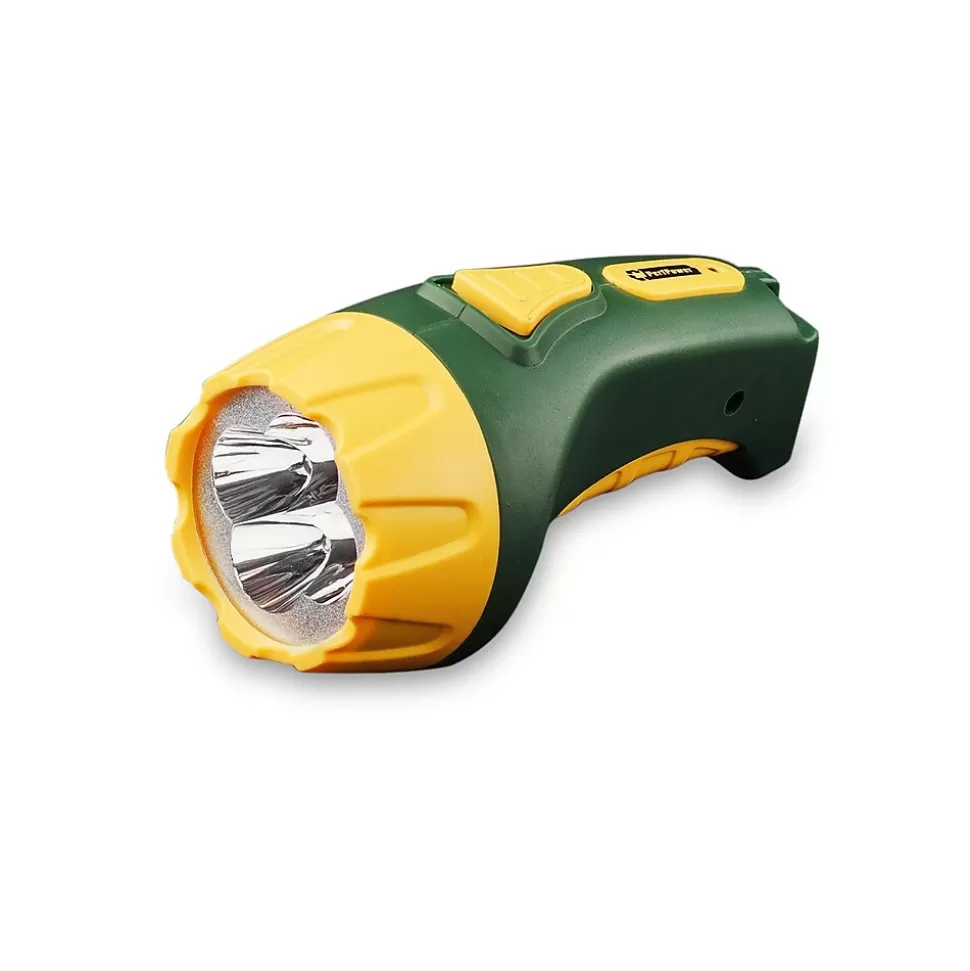 GoGreen Power 4 LED Rechargeable Flashlight, Green (GG-113-04RC) Sale