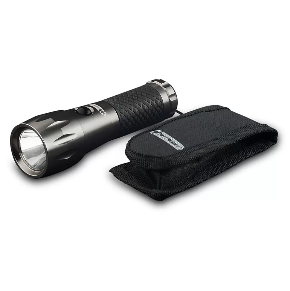 GoGreen Power 3 Watt LED Professional Tactical Flashlight, Gray (GG-113-01-3T) Clearance