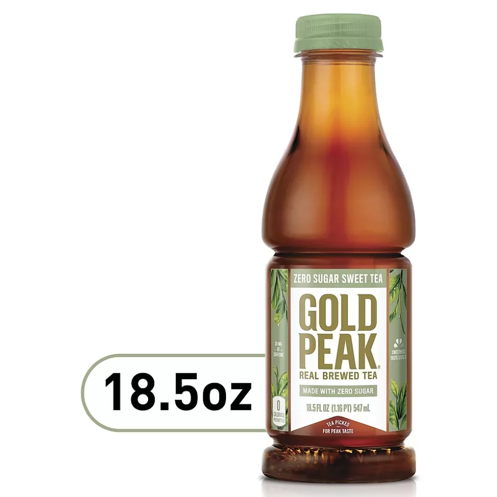 Gold Peak Zero Sugar Sweet 18.5oz, 12/Carton (135334) Shop