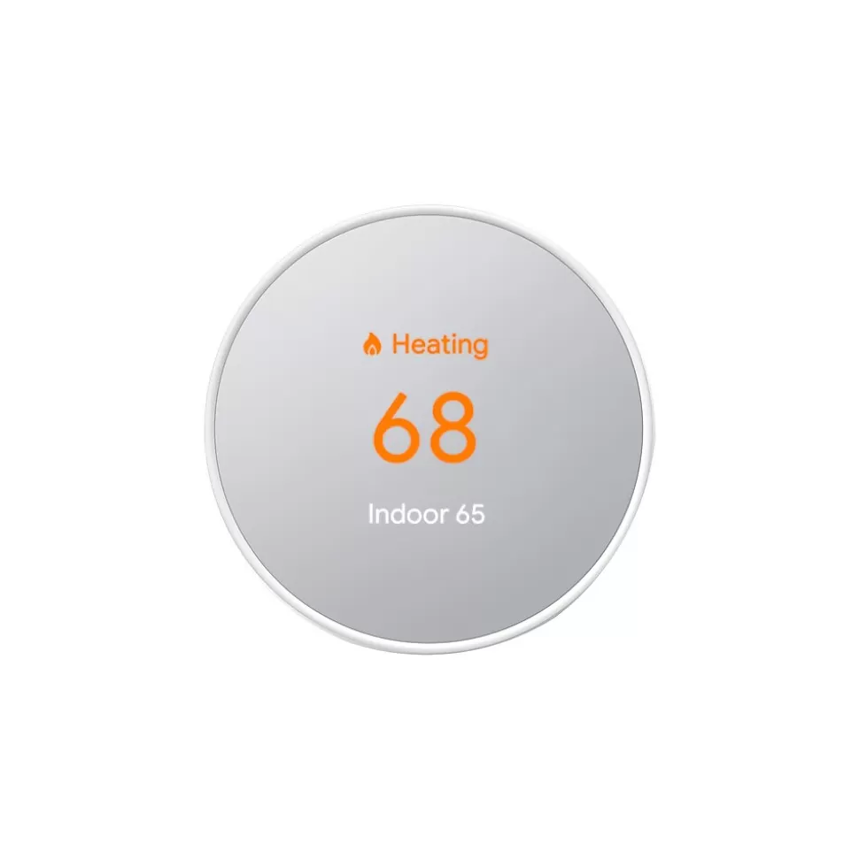 Google Nest WiFi Smart Thermostat, White (5951743) Snow Clearance