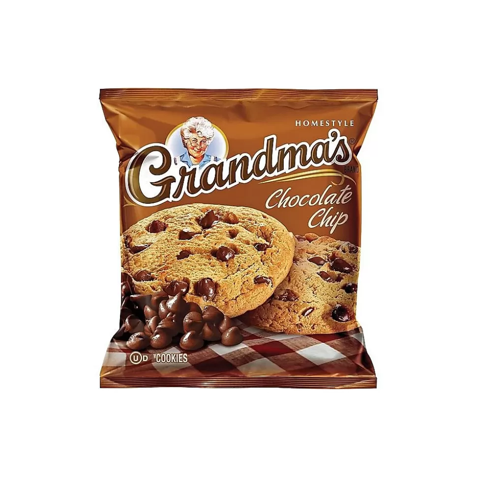 Grandma's Chocolate chip Cookies, 2.5 oz., 60 Packs/Box (FRI45092) Hot