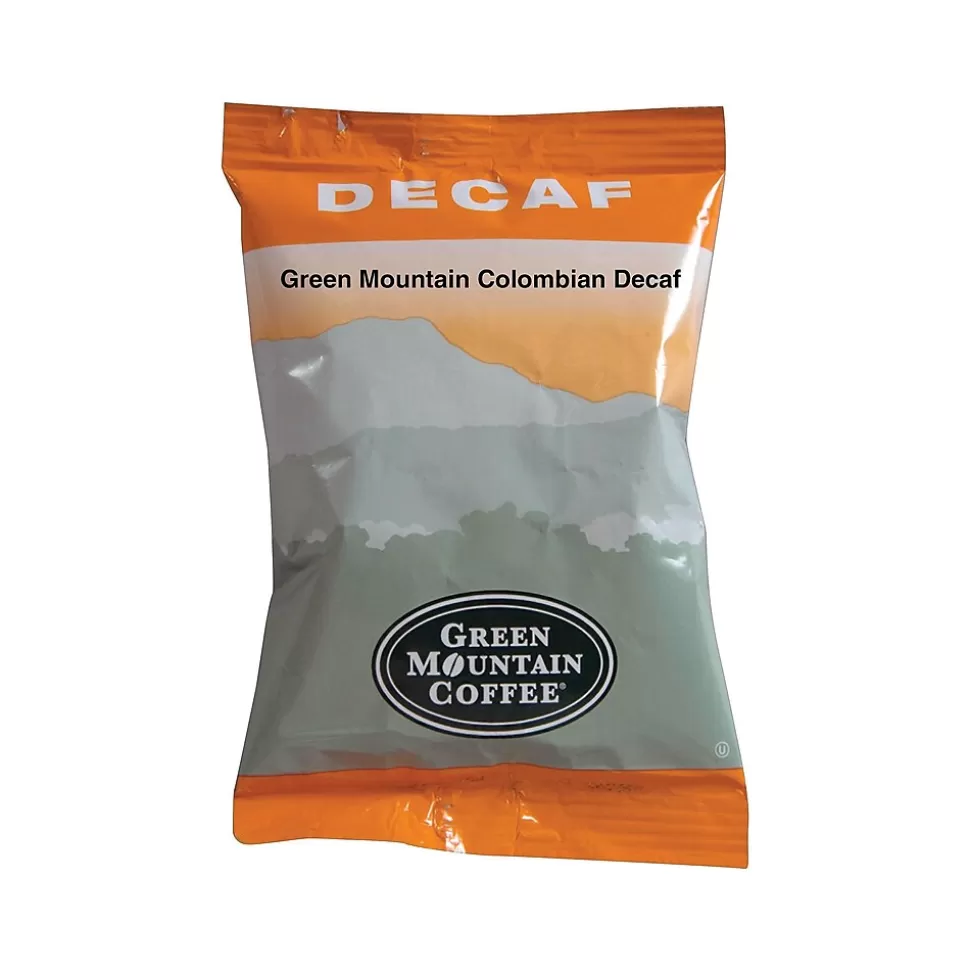 Green Mountain Colombian Decaf Ground Coffee, Medium Roast, 50/Carton (5531) Outlet