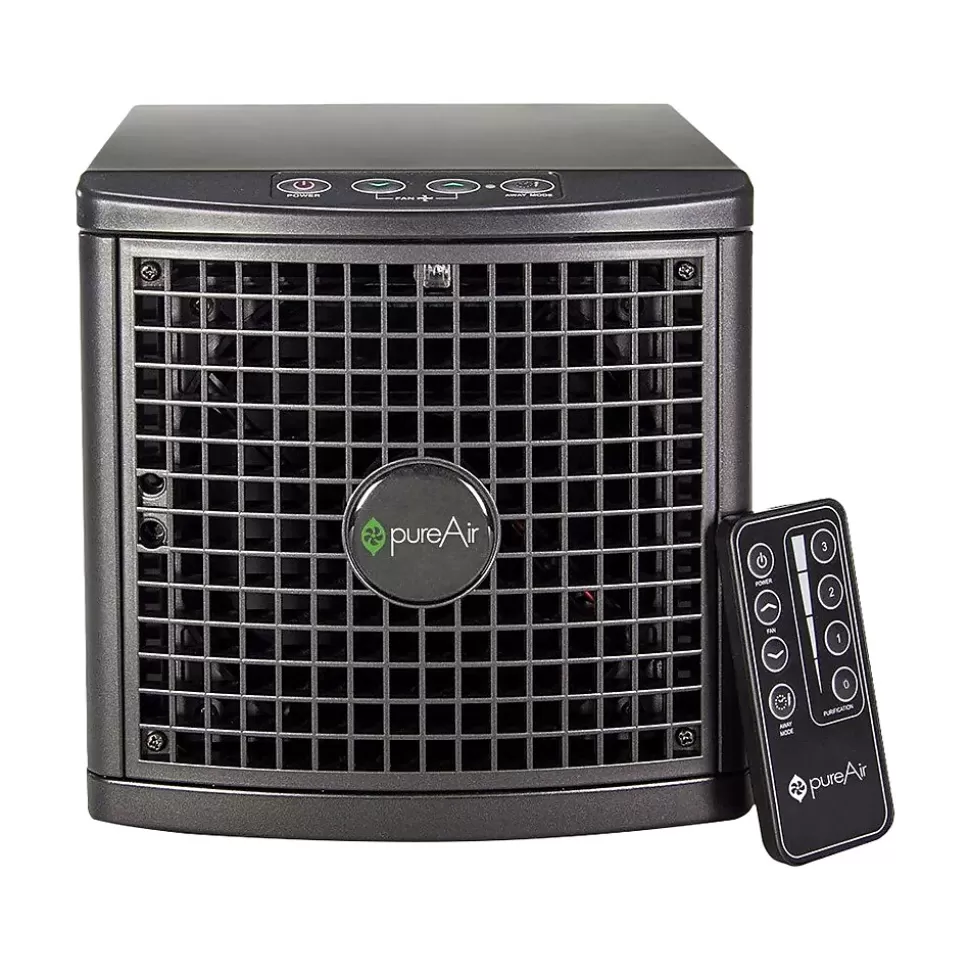 Delta Children GreenTech Environmental pureAir HEPA Console Air Purifier, Black (1X5535) Cheap