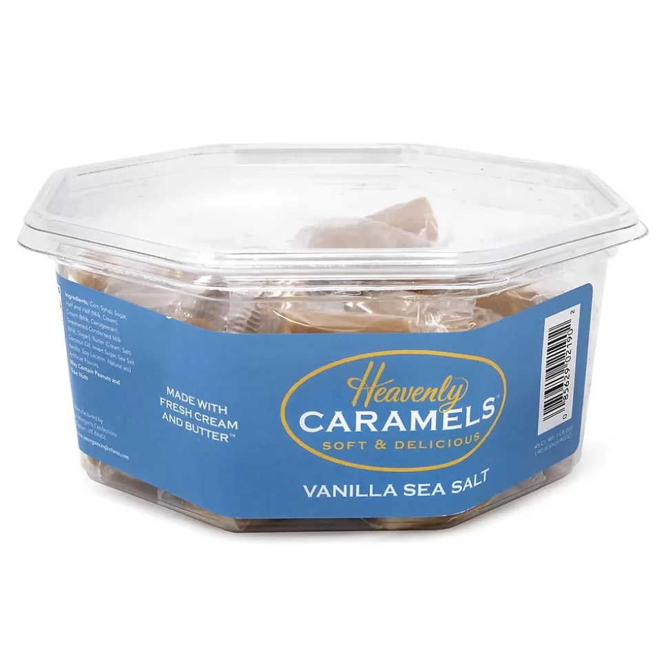 Heavenly Caramels Vanilla Sea Salt Soft & Delicious Caramels, 45 (220-00988) Cheap