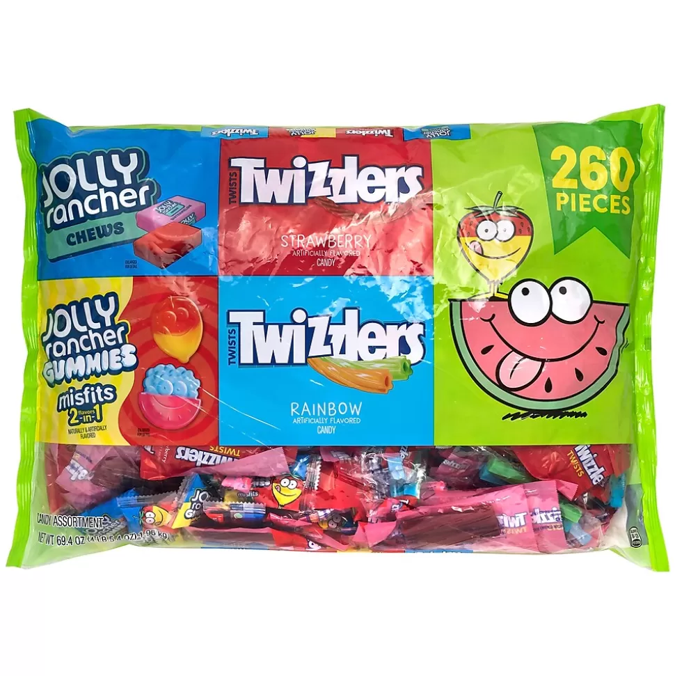 Hershey's Jolly Rancher, Twizlers Variety Bag, 260/Count (220-02061) Clearance