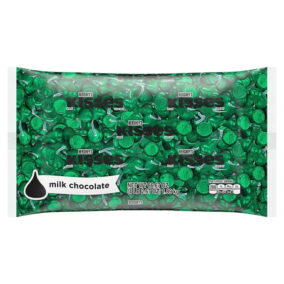 KISSES Hershey's Milk Chocolate Candy Bulk Bag, 66.67 oz (HEC60347) Hot