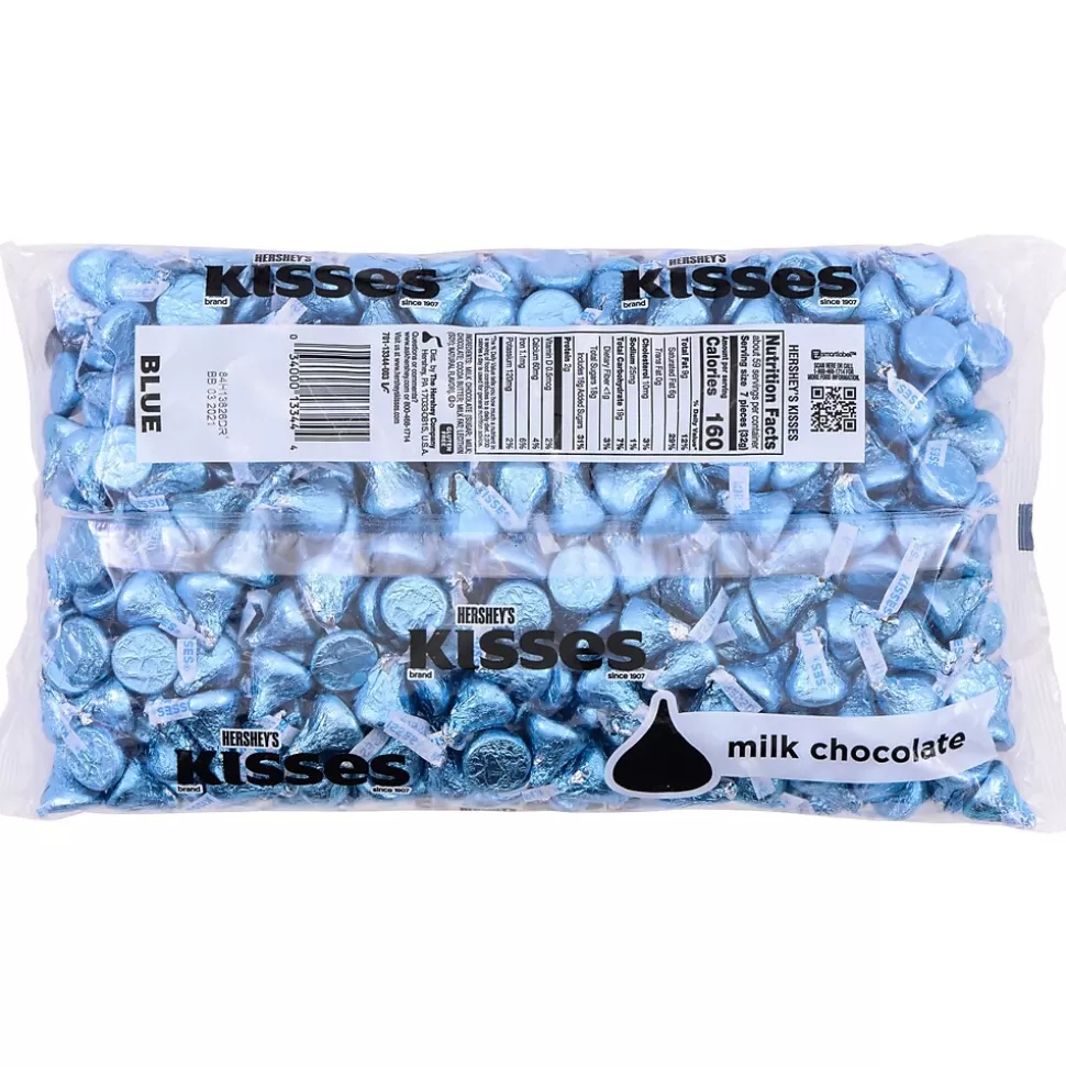 KISSES HERSHEY'S Milk Chocolate Candy Pieces, 66.7 oz. (246-00053) New