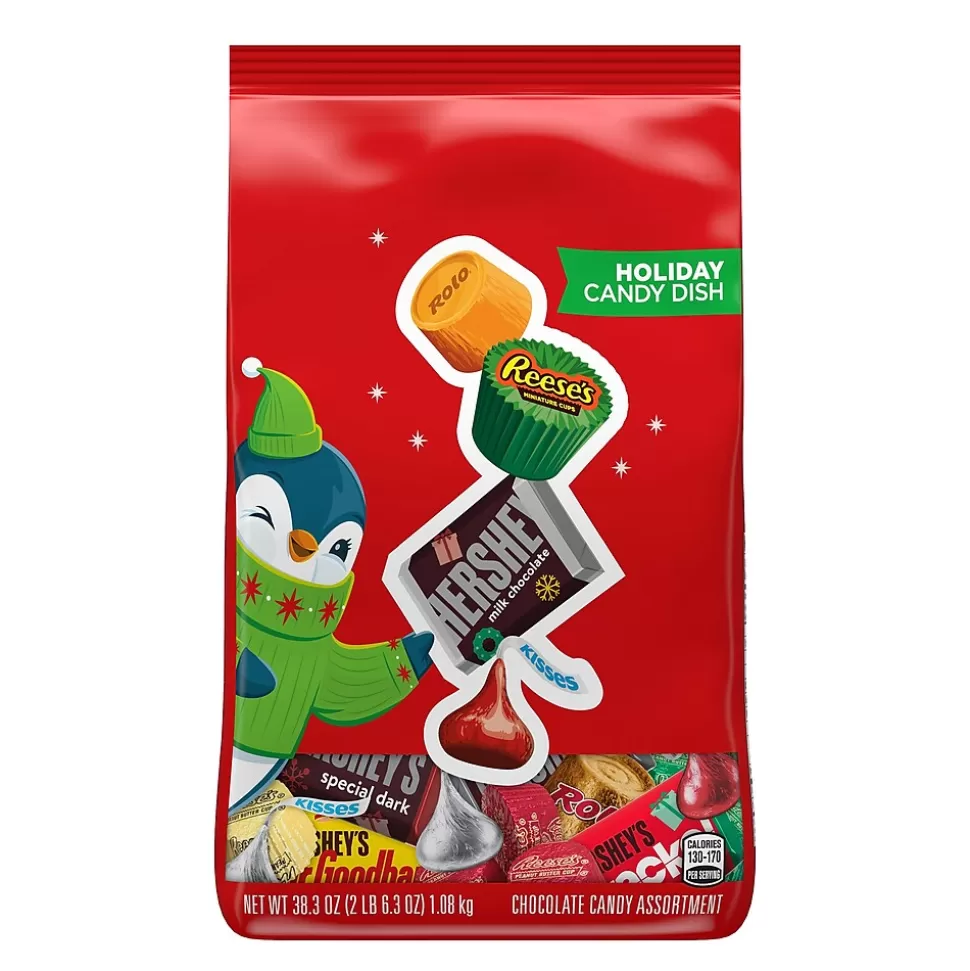 Hershey's , Reese's and Rolo Assorted Chocolate Candy Bag, 38.3 oz. (HEC45402) Flash Sale
