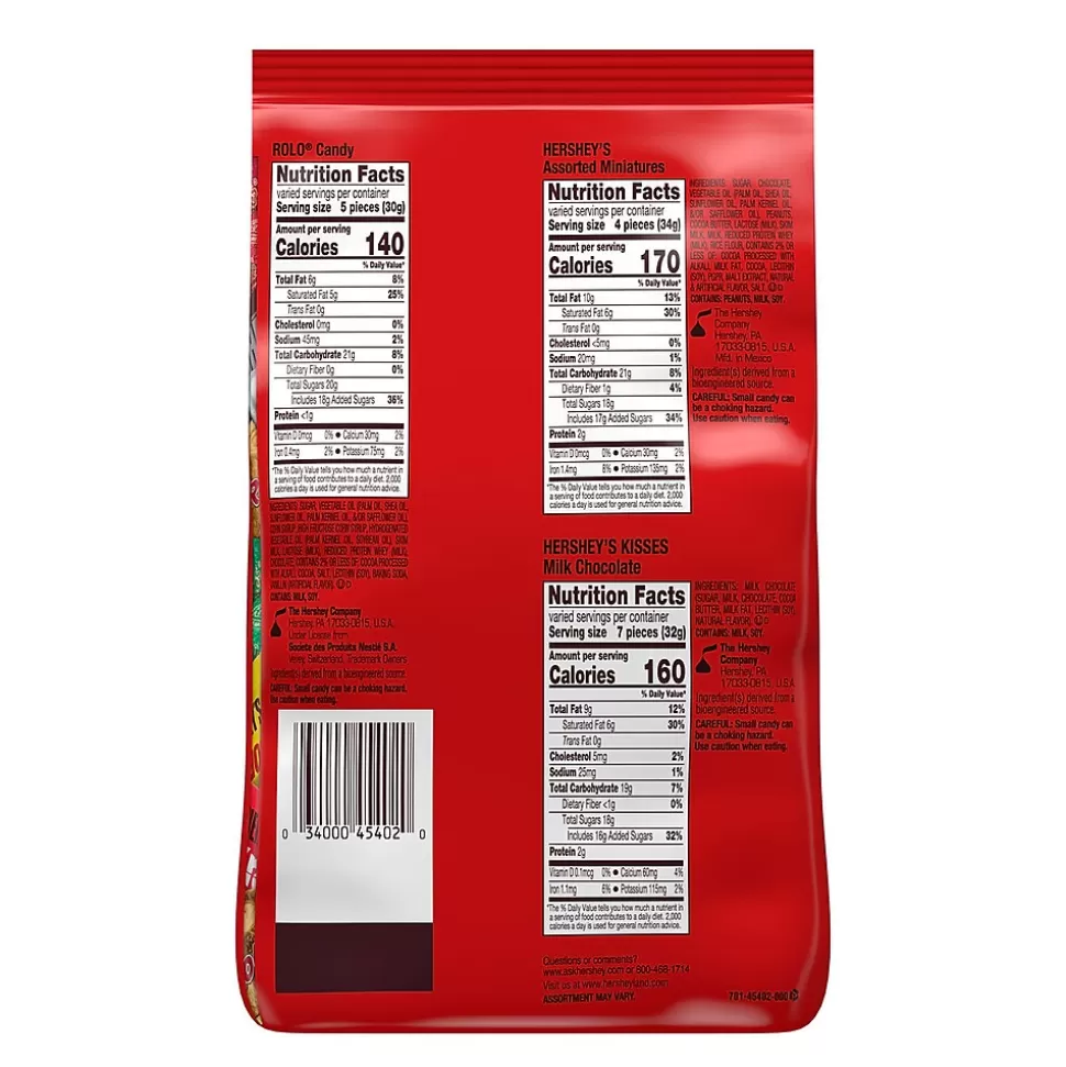 Hershey's , Reese's and Rolo Assorted Chocolate Candy Bag, 38.3 oz. (HEC45402) Flash Sale