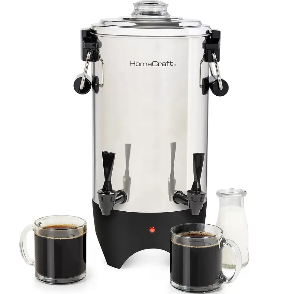 HomeCraft 45-Cup Coffee Urn, Stainless Steel (CUDS45SS) Shop