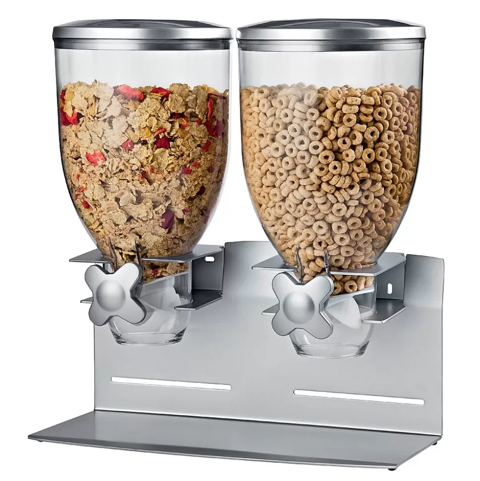 Honey-Can-Do Honey Can Do KCH-06157 Prof. Edition-Double Dispenser - Slv/Slv Flash Sale