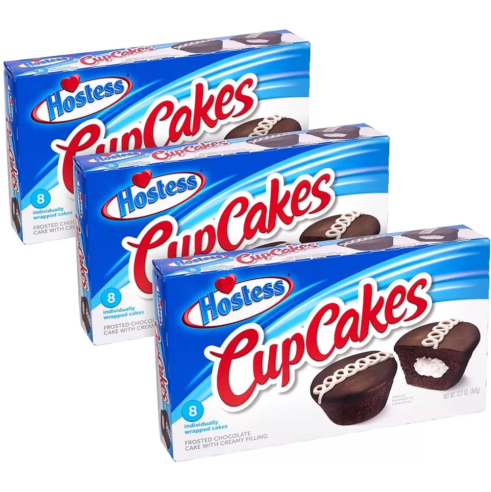 Hostess Cupcake Multi Pack, 12.7 oz, 24/Pack (600-04133) Clearance