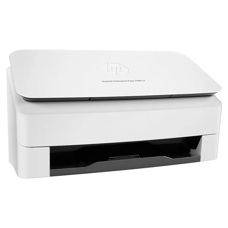 HP ScanJet Enterprise Flow 7000 S3 Desktop Scanner, White/Black Flash Sale