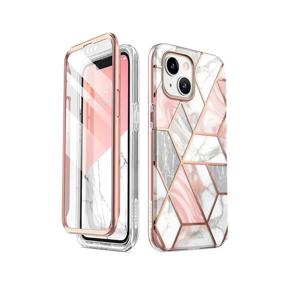 i-Blason Cosmo Marble Pink Case for iPhone 14 (iPhone2021/22-6.1-Cosmo-SP-Marble) Store