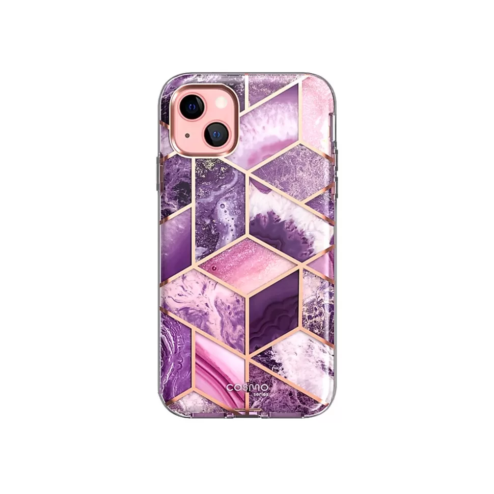 i-Blason Cosmo Marble Purple Snap Case for iPhone 13 (iPhone2021-6.1-Cosmo-SP-Ameth) Best